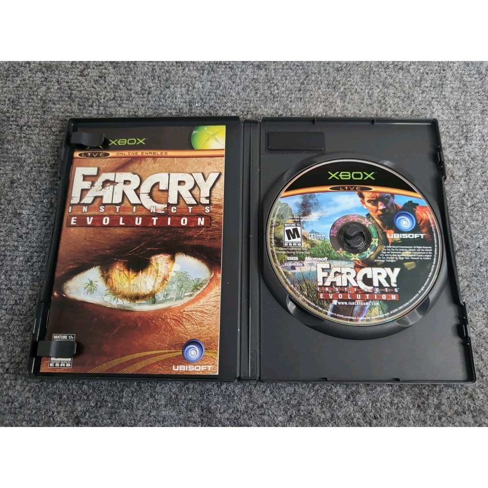 Far Cry: Instincts -- Evolution (Microsoft Xbox, 2006) Used With‎ Manual
